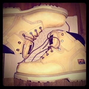 Timberland pro pit boss 6" steel toe boot